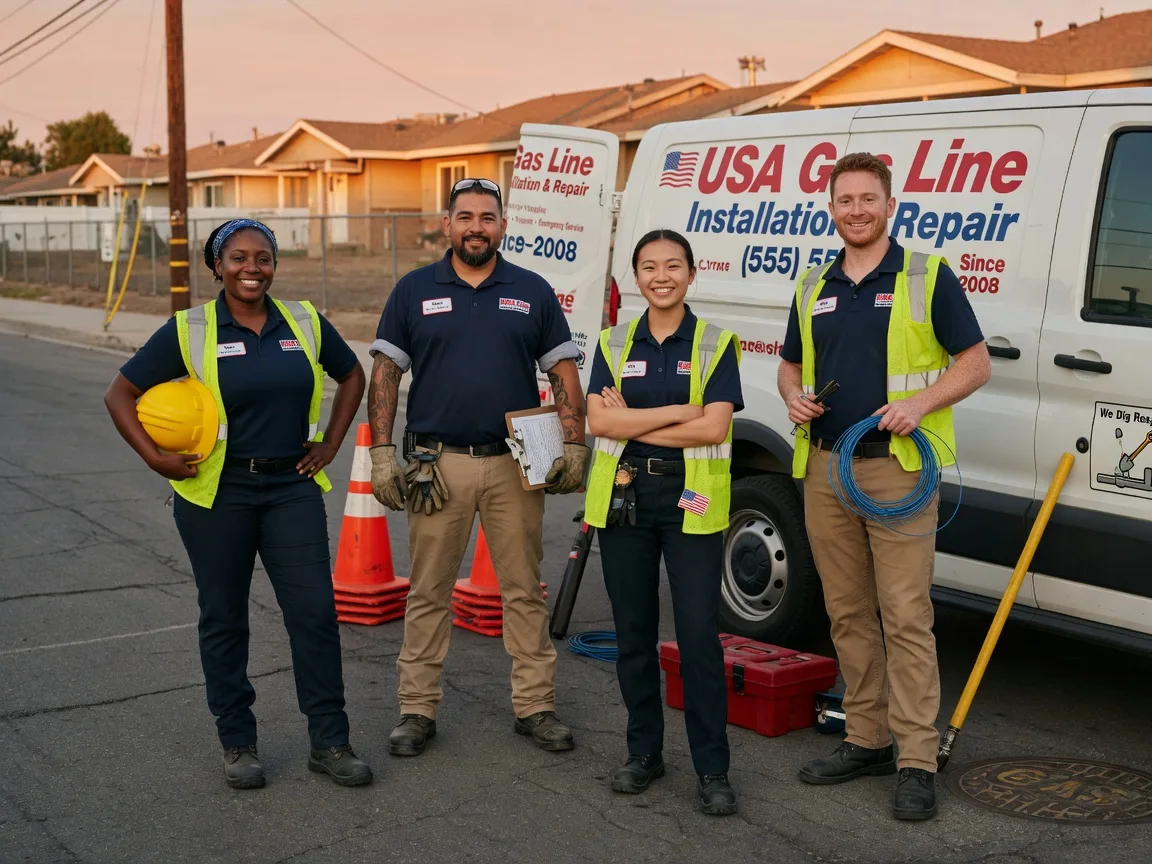 Gas Line Installation company in Melvin, TX
